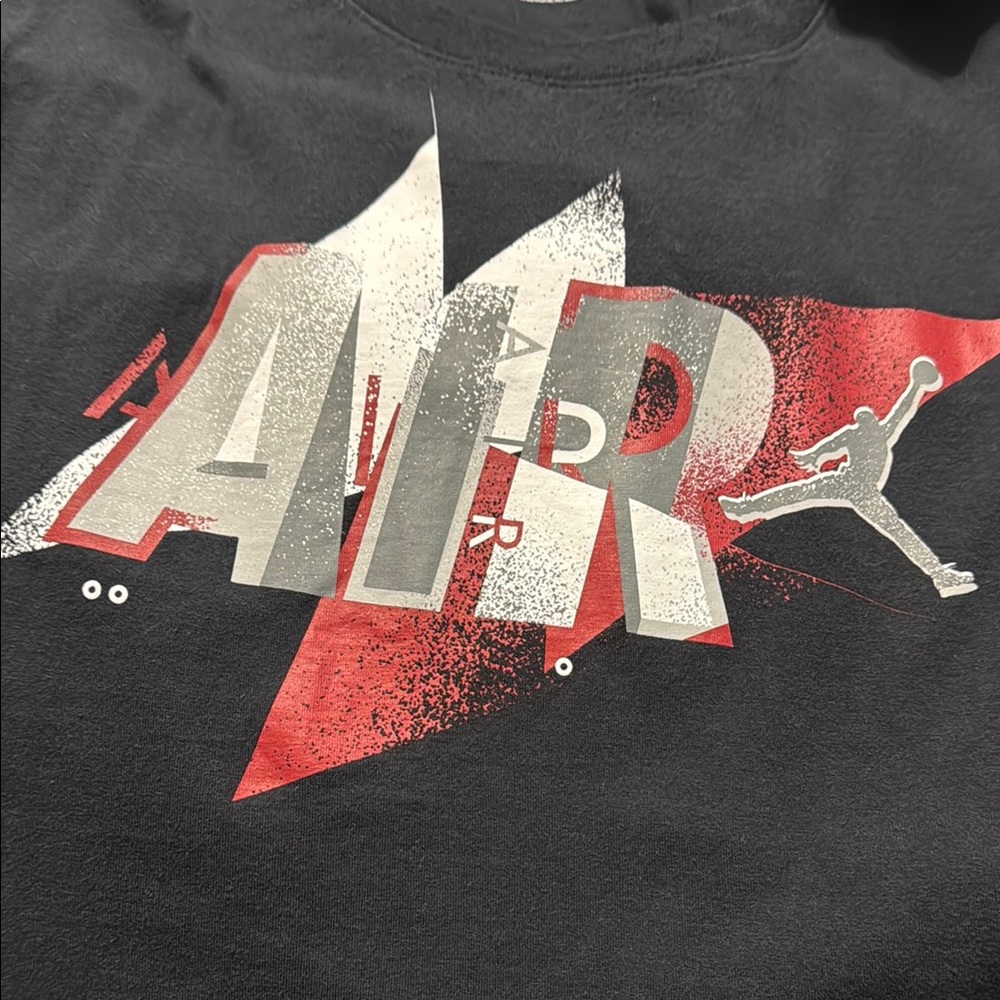 Nike Kids Air Graphic T-Shirt - Black and Red